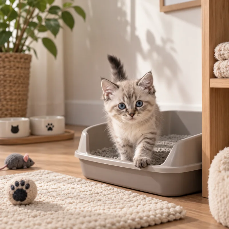 How to Litter-Train a Kitten
