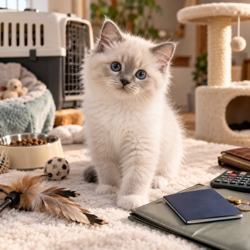 What a Purebred Kitten Actually Costs